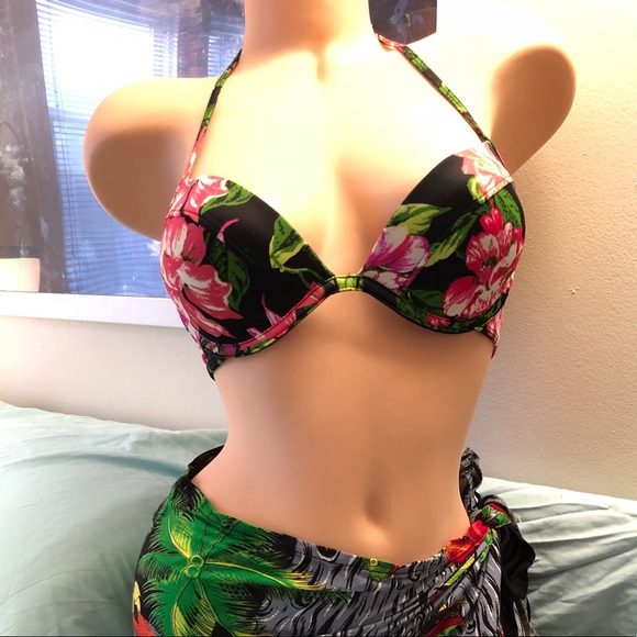 matching bikini and sarong